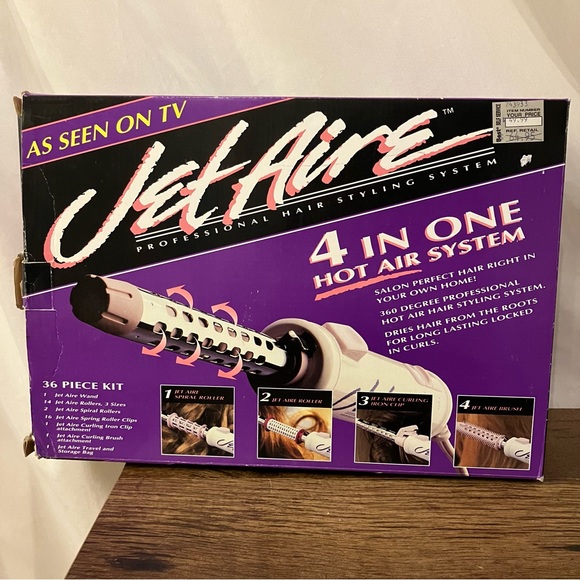 Jet Aire Hair New In Box Vintage 993 Jet Aire Hot Air Roller